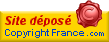 site déposé sur copyright France